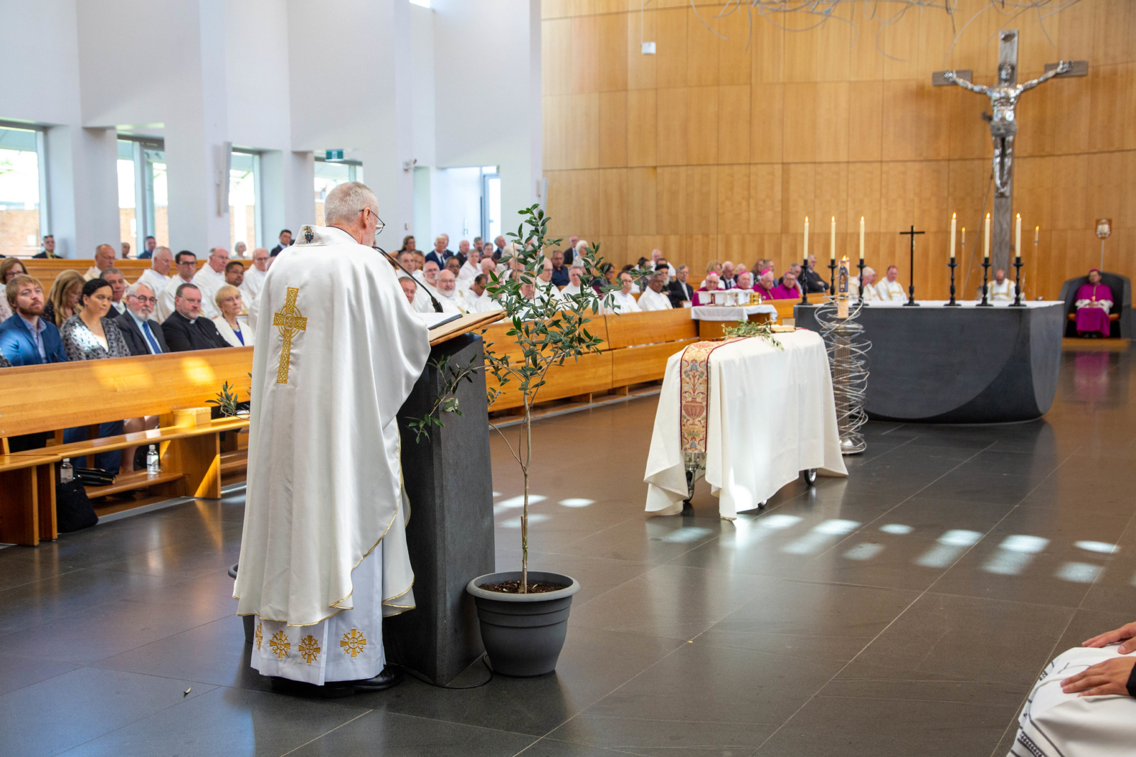 Bishop Bede Heather Funeral Mass